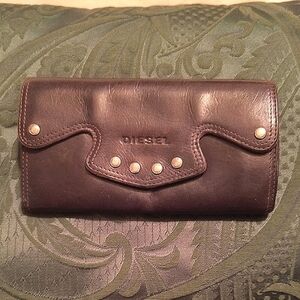 Diesel Brown Leather Wallet